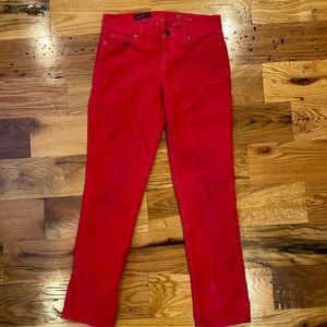 J. Crew Red Corduroy matchstick